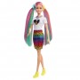 Barbie ​ - Capelli Multicolor con capelli con funzione cambia colore, include 16 accessori alla moda 3+ Anni (GRN81)