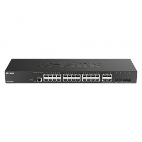 D-Link DGS-2000-28 switch di rete Gestito L2/L3 Gigabit Ethernet (10/100/1000) 1U Nero (DGS-2000-28)