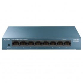 TP-LINK LS108G Non gestito Gigabit Ethernet (10/100/1000) Blu (LS108G)