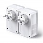 TP-LINK TL-PA4010P KIT V5 adattatore di rete PowerLine 600 Mbit/s Collegamento ethernet LAN Bianco 2 pz (TL-PA4010P KIT)