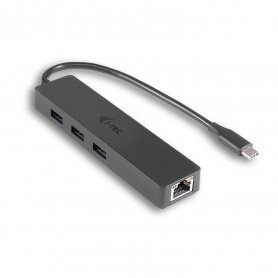i-tec Advance C31GL3SLIM hub di interfaccia USB 3.2 Gen 1 (3.1 Gen 1) Type-C 5000 Mbit/s Nero (C31GL3SLIM)