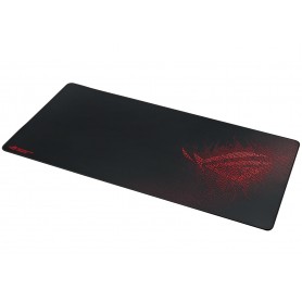 ASUS ROG Sheath Tappetino per mouse per gioco da computer Nero, Rosso (90MP00K1-B0UA00)