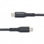StarTech.com Cavo di Ricarica USB-C da 3m, cavo USB C, cavo di ricarica USB 2.0 Tipo-C per laptop, power delivery 60W 3A, rivest