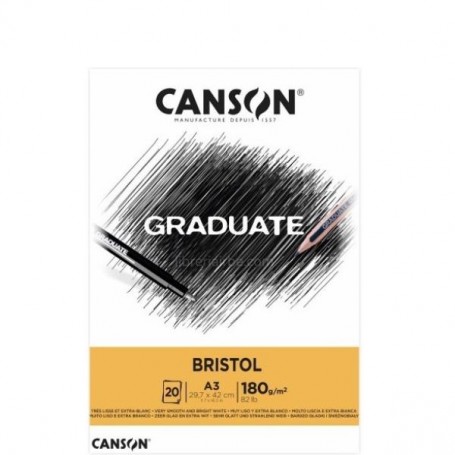 BLOCCO  BRISTOL A3 20FG. 180 G (C400110384)