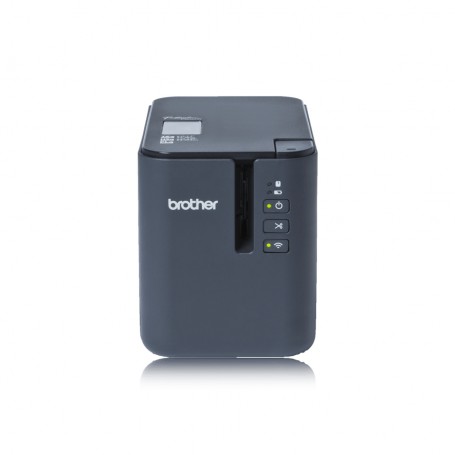 Brother PT-P900W stampante per etichette (CD) Trasferimento termico 360 x 360 DPI Con cavo e senza cavo TZe (PTP900 (PTP900WUR1)