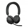 Jabra Evolve2 65, UC Stereo Auricolare Wireless A Padiglione Ufficio USB tipo-C Bluetooth Nero (26599-989-889)