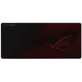 ASUS ROG Strix Scabbard II Tappetino per mouse per gioco da computer Nero, Rosso (90MP0210-BPUA00)