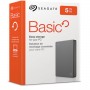 Seagate Basic disco rigido esterno 5000 GB Argento (STJL5000400)