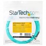 StarTech.com Cavo di rete patch Duplex in fibra ottica multimodale LSZH 50/125 da 10 Gb 5m LC-LC - acqua (A50FBLCLC5)