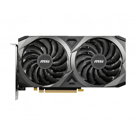 MSI GeForce RTX 3060 VENTUS 2X 12G OC NVIDIA 12 GB GDDR6 (RTX3060-V-2X-OC) (RTX3060VENTUS2X12GOC) (RTX306 (RTX3060VENTUS2X12GOC)