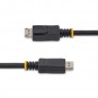 StarTech.com Cavo Video DisplayPort 1.2 da 50 cm - Cavo DisplayPort Certificato VESA 4K x 2K Ultra HD - Cavo corto D (DISPL50CM)