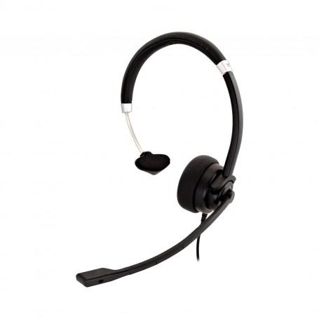 V7 Le cuffie Deluxe Mono 3.5mm con microfono (HA401)