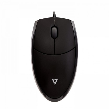 V7 Ratón LED óptico USB - nero (MV3000010-BLK-5E)