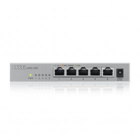 Zyxel MG-105 Non gestito 2.5G Ethernet (100/1000/2500) Acciaio (MG-105-ZZ0101F)