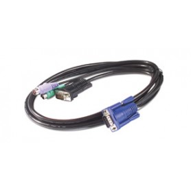 APC KVM PS/2 Cable - 3 ft (0.9 m) Nero 0,91 m (AP5264)