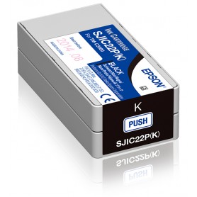 Epson SJIC22P(K): Ink cartridge for ColorWorks C3500 (Black) (C33S020601)