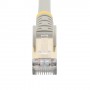 StarTech.com Cavo di Rete Ethernet Cat6a - Cavo Schermato STP da 2m - Grigio (6ASPAT2MGR)