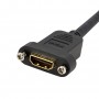 StarTech.com Cavo HDMI Standard per montaggio a pannello da 91 cm - F/M (HDMIPNLFM3)