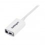 StarTech.com Cavo di prolunga USB 2.0 da 1 m A ad A - M/F, colore bianco (USBEXTPAA1MW)