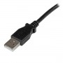 StarTech.com Cavo USB 2.0 A a B con angolare sinistro 3 m - M/M (USBAB3ML)