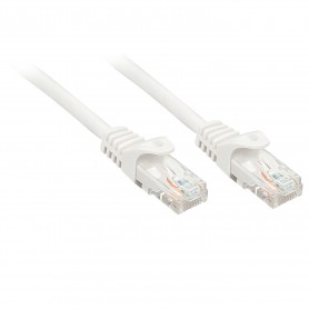 Lindy RJ-45/RJ-45 Cat6 7.5m cavo di rete Bianco 7,5 m U/UTP (UTP) (48206)