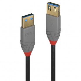 Lindy 36762 cavo USB 2 m USB 3.2 Gen 1 (3.1 Gen 1) USB A Nero (36762)