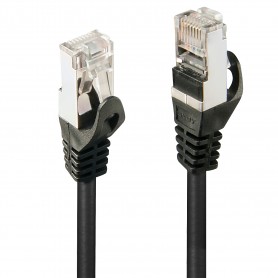LINDY CAVODI RETE PATCH CAT 5E F/UTP CONNETTORE RJ45 5MT NERO 10 ANNI DI GARANZIA (48384)