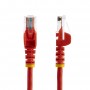StarTech.com Cavo di rete CAT 5e - Cavo Patch Ethernet RJ45 UTP Rosso da 2m antigroviglio (45PAT2MRD)