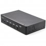 StarTech.com KVM Switch HDMI a 4 porte - Monitor singolo 4K 60Hz Ultra HD HDR - Switch KVM HDMI 2.0 per PC con 2 p (SV431HU34K6)