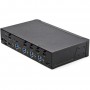 StarTech.com KVM Switch HDMI a 4 porte - Monitor singolo 4K 60Hz Ultra HD HDR - Switch KVM HDMI 2.0 per PC con 2 p (SV431HU34K6)
