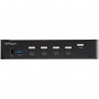 StarTech.com KVM Switch HDMI a 4 porte - Monitor singolo 4K 60Hz Ultra HD HDR - Switch KVM HDMI 2.0 per PC con 2 p (SV431HU34K6)