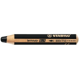 CF5 WOODY EXTRA-THICK BLACK (880/750)