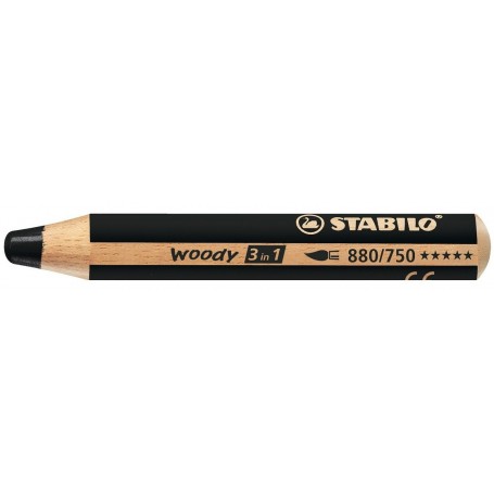 CF5 WOODY EXTRA-THICK BLACK (880/750)