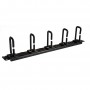 StarTech.com Pannello di gestione cavi per armadi Server Rack da 19" 1U - con anelli a D - Pannello orizzontale p (CABLMANAGERH)