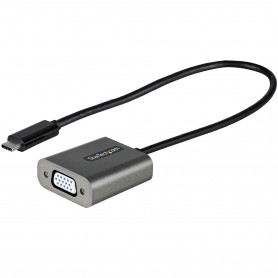 StarTech.com Adattatore USB C VGA - Adattatore Dongle da USB Type-C a VGA 1080p - Convertitore video da USB-C (moda (CDP2VGAEC)