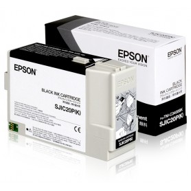 Epson SJIC20P(K) - Ink cartridge for TM-C3400BK (Black) (C33S020490)