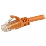 StarTech.com Cavo patch CAT6 1,5 m - Filo di rame al 100% - Connettore antistrappo - Arancione (N6PATC150CMOR)
