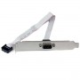StarTech.com Piastra slot 16'' (40 cm) da seriale maschio 9 pin a header scheda madre 10 pin (PLATE9M16)