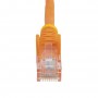 StarTech.com Cavo di rete CAT 5e - Cavo Patch Ethernet RJ45 UTP Arancio da 3m antigroviglio (45PAT3MOR)
