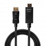 Lindy 36922 cavo e adattatore video 2 m DisplayPort HDMI tipo A (Standard) Nero (36922)
