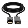 Lindy 36922 cavo e adattatore video 2 m DisplayPort HDMI tipo A (Standard) Nero (36922)