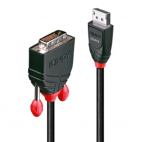 Lindy 41491 cavo e adattatore video 2 m DisplayPort HDMI Nero (41491)