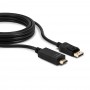 Lindy 36921 cavo e adattatore video 1 m DisplayPort HDMI tipo A (Standard) Nero (36921)