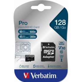 Verbatim Pro 128 GB MicroSDXC UHS-I Classe 10 (47044)