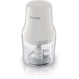 Philips Daily Collection Tritatutto 450 W, recipiente in plastica da 0,7 l, 2 lame (HR1393/00)