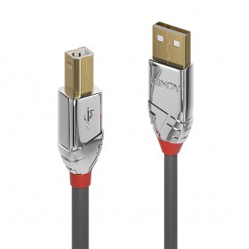 LINDY CAVO USB 2.0 A/B CROMO LINE 3M (36643)