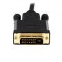 StarTech.com Cavo convertitore adattatore attivo DisplayPort a DVI da 91 cm – DP a DVI 2560x1600 - Nero (DP2DVIMM3BS)