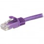 StarTech.com Cavo patch CAT6 da 7,5 m - Filo di rame al 100% - Connettore antistrappo - Viola (N6PATC750CMPL)