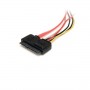 StarTech.com Cavo di estensione dati e alimentazione SATA 22 Pin da 30 cm (SATA22PEXT)