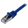 StarTech.com N6SPAT3MBL cavo di rete Blu 3 m Cat6 SF/UTP (S-FTP) (N6SPAT3MBL)